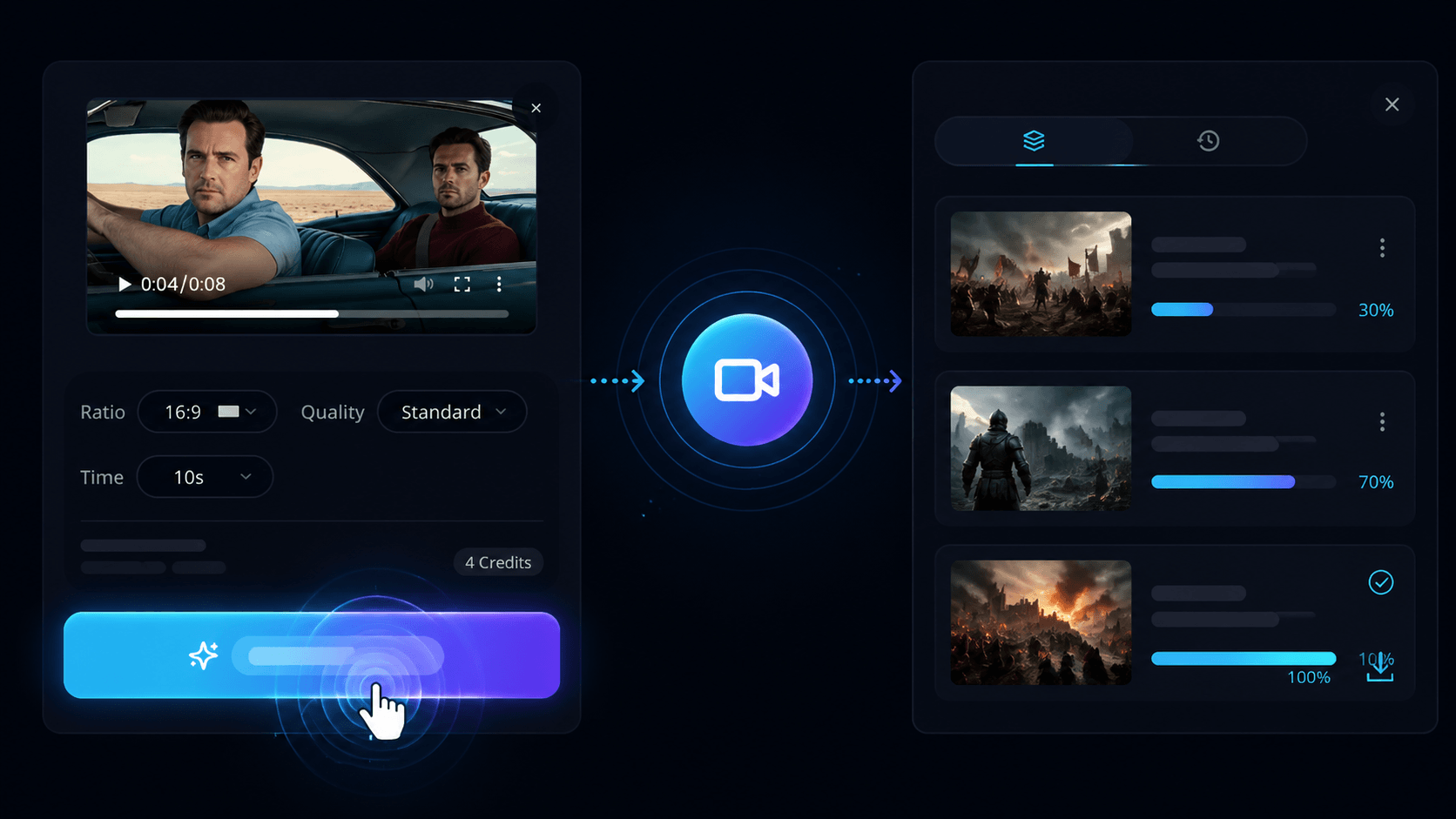 Track Your Queue and Download in HD