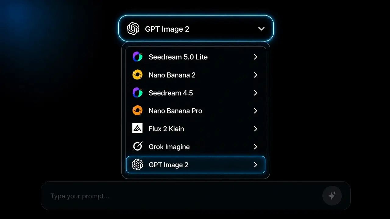 Select GPT Image 2