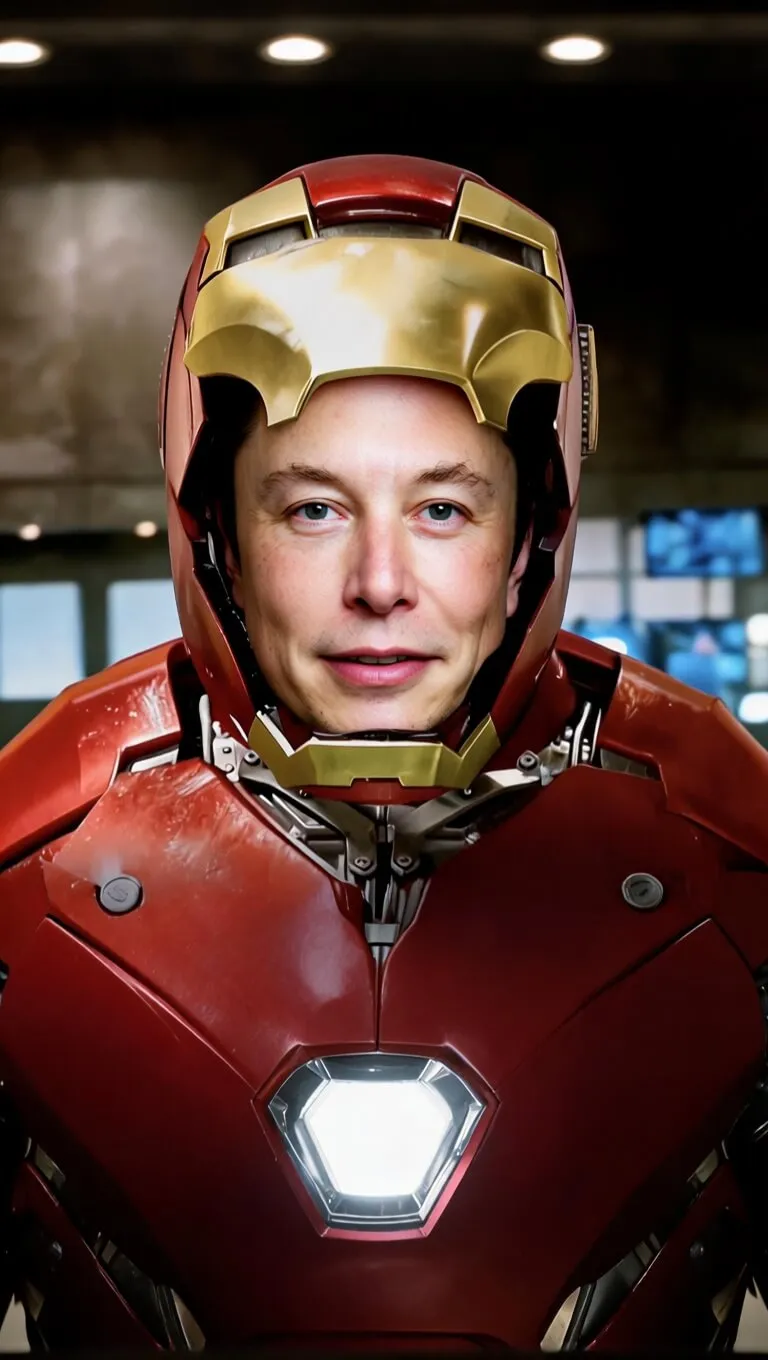 Superhero Movie Poster Face Swap - Output Image